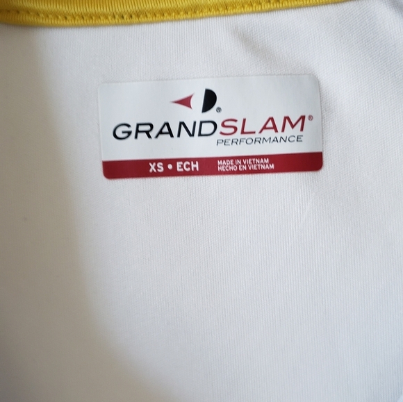 PGA Tour Grand Slam Floral Polo Golf Shirt Polo Activewear - Picture 2 of 3